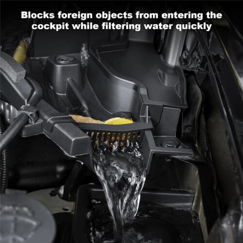 Front Trunk Debris Filter Guide Grille Channel Filter Cover for  Y 2021-2024 2