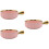 3Pièces Bols Créatifs En Céramique Rose Anse Confortable 7