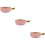 3Pièces Bols Créatifs En Céramique Rose Anse Confortable 9