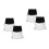 4Pièces PVC Étanche Multi Pour Lights Moving Head Outdoor 3