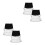 4Pièces PVC Étanche Multi Pour Lights Moving Head Outdoor 7