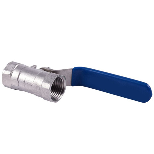 4X 1/2 inch Stainless Steel Internal Thread Lever Handle  Valve 1