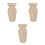 3Pièces Pieds De Khaki En Bois Pour Bureau 4