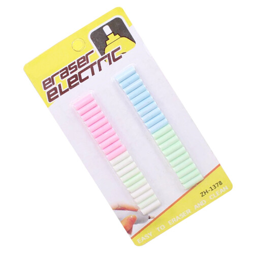 2Pièces Recharges Électrique Pratique Sensation Tactile Colorée 2
