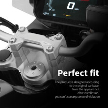 For F750GS 2018-2022 Motorcycle Handlebar Risers Bar Clamp Extend Adapter with Bolts