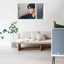 DIY Koreaanse Ster Jong Suk Idool Volledige Diamant Ronde Diamant Diamant Schilderij 30X40Cm Kit Home Decoratie