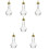6Pièces Shaker Verre Pour Bartender Usage Professionnel Bar 10