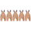 5Pièces Ensemble Photo Bébé - Khaki Tenue Adorable 9