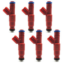 6PCS Car Fuel Injectors Nozzle 0280156161 3S4G-AB 812-12128 for Cherokee Liberty Mustang Focus