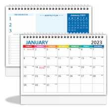 2023 Desk Calendar 12 Months Monthly Planner 2023 Calendar Desk Memo Daily Schedule Agenda Organizer Office Green
