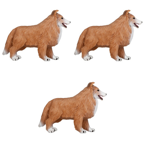 3Pièces Accessoire Décorative Chien Design Authentique 1