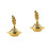 2Pièces Cendrier Miniature En Alliage Pour Encens 3