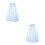 2Pièces Cape Cosplay Fête Mascarade Accessoire Élégant 5