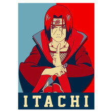 Round Diamond Diamond Painting Furniture Decoration DIY Parent-Child Interactive Diamond Painting Uchiha Itachi Cartoon