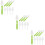 3Ensembles Brosse Nettoyage Éponge Durable 8