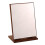 4Pièces Miroir Décoratif Bois Couleur Marron Clair Pour Coiffeuse 10