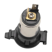 12V 24V 120W Stopcontact Waterdicht Vermogen voor Motorfiets Boot Auto Stopcontact met 1,5 Meter Zekering en Draad