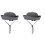 2Pièces Chapeau Soleil Séchage Rapide Large Bord Anti-Uv 1