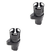 2Pièces Support ABS Noir Pour Café Et Bouteilles
