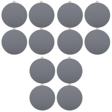 12Pièces Dessous De Verre Décoratifs En Silicone Pour Table