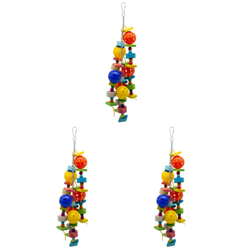 3St Speelgoed Hangend Met Bal Kleine Vogels