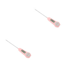 2St Draagbare Kookthermometer Roze Voor Vlees En Vloeistoffen