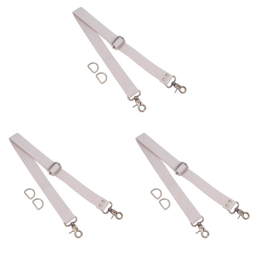 3Pièces Beige En Toile Réglable Pour Épaule