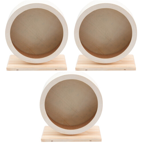 3Pièces D’exercice Beige Pour Petits Animaux Hamsters