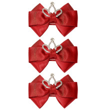 9St Rood Bowknot Haarspeld Set Prachtige Haaraccessoires Voor Thuis