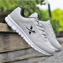 (gray black,EU 44)Baskets de sport décontractées respirantes en maille à la mode pour hommes chaussures de sport de course