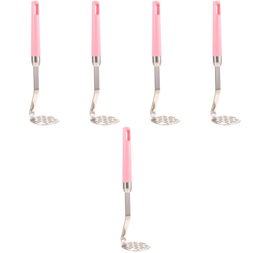 5St Roze Aardappelstamper Keukentool Met Drukplaat
