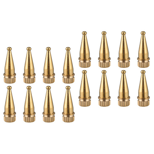 16Pièces Pieds Pointes Cuivre Support Haut-Parleur Durable 2