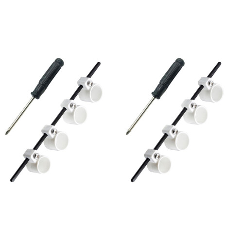 2Pièces Outils D'extension De Doigts Blancs Pour Débutants En 1