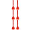 6Pièces Ventouses Robustes En Caoutchouc Rouge Pour Wc 8