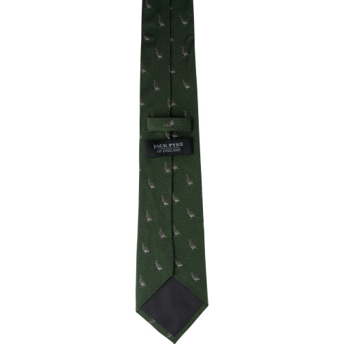JACK PYKE JACK PYKE Partridge Silk Tie Green 1