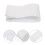 2Pièces Brassards Blancs Nylon DIY Ajustables Football 11