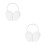 2Pièces Cache-Oreilles Hiver Femme 2