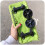 Foldable Shopping Bag with Wheels - Green 2