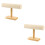 2Pièces Support Bracelet Beige En Bois Durable Surface 5