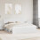 VidaXL vidaXL Bed Frame with Headboard White 180 x 200 cm Solid Pine Wood 1