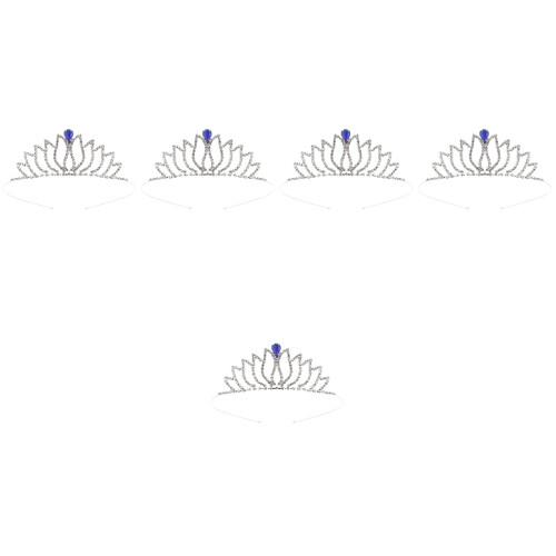 5Pièces Tiara Bijoux Cheveux Légers 2