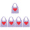 5Pièces Shopping Mesh Violet Transport 5