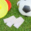 2Pièces Brassards Blancs Nylon DIY Ajustables Football 3