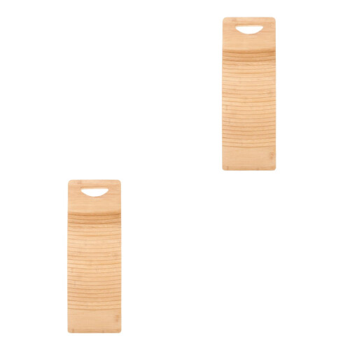 2Pièces Planche À Linges Bois Beige Friction Renforcée 1