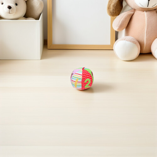 3Pièces Balles D'éveil Bébé En Tissu Coloré Faciles À Tenir 2