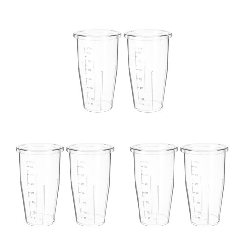 6Pièces Verres Mélangeurs Précise Pour Smoothies Jus Maison 1