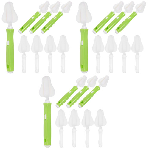 3Ensembles Brosse Nettoyage Éponge Durable 1