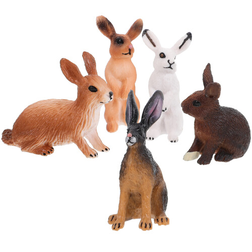 10Pièces Figurines Simulation Jouets Légers Durable Pour Enfants 1