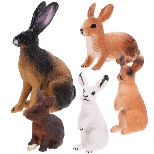 10Pièces Figurines Simulation Jouets Légers Durable Pour Enfants 2