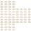 300Pièces Brooch Keepers , Fixation Simple, Pour Badges 7